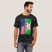 ビッ最高のグ・ブラザーEver Father's Day Burundi Us Fla Tシャツ (正面フル)