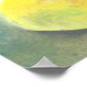 ビッ素晴らしク・イエロー梨 ポスター (角)