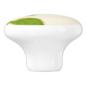 ビッ絵を描グスフラワー素朴カントリーシックカスタム セラミックノブ (側面)