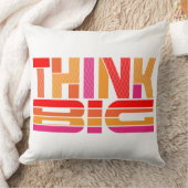 ビッ考えクやる気を起こさせる クッション (ブランケット)