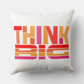 ビッ考えクやる気を起こさせる クッション (裏面)