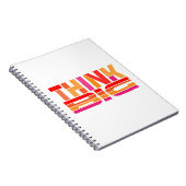 ビッ考えクやる気を起こさせる ノートブック (右側)