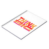 ビッ考えクやる気を起こさせる ノートブック (左側)