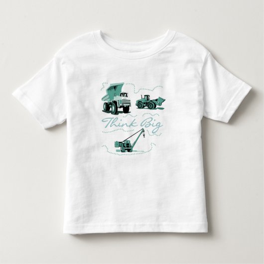 ビッ考えク建築Tシャツ&ギフト トドラーTシャツ (正面)