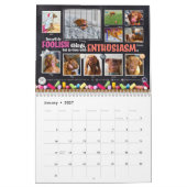 ビツラシャルボード カレンダー (1月 2027)