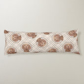 ビツラズ絵を描ゴールデンラストかわいいオリジナルドッグアート ボディピロー (裏面)