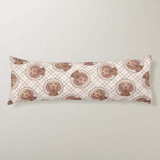 ビツラズ絵を描ゴールデンラストかわいいオリジナルドッグアート ボディピロー (正面)