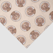 ビツラズ絵を描ゴールデンラストかわいいオリジナルドッグアート 薄葉紙 (詳細)