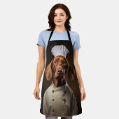 ビツラドッグシェフ エプロン (着用した状態)