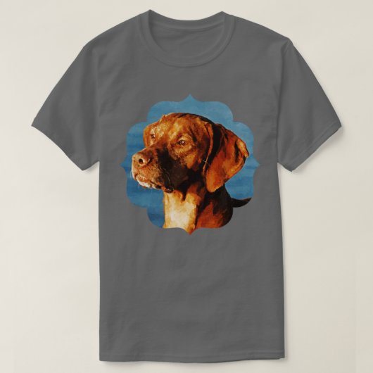 ビツラドッグハンガリーハウンド Tシャツ (デザイン正面)