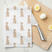 ビツラ キッチンタオル (四つ折り)