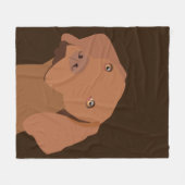 ビツラ フリースブランケット (正面(横))