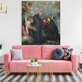 ビテルボ聖バラ聖餐式(ヴァージン) キャンバスプリント (インサイチュ (リビング))