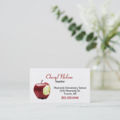 ビテンアップル先生の名刺 名刺 (スタンド正面)