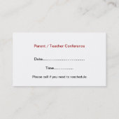 ビテンアップル先生の名刺 名刺 (裏面)