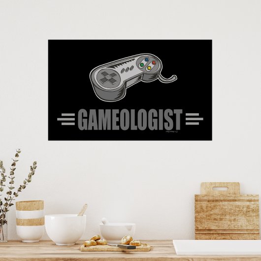 ビデおもしろいオゲーマー ポスター (キッチン)