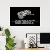 ビデおもしろいオゲーマー ポスター (ホームオフィス)