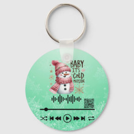 ビデオをスキャンする、「外部にコールド」 キーホルダー