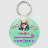 ビデオをスキャンする、「赤い鼻」 キーホルダー (正面)