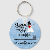 ビデオをスキャンする, "Let's get Frosted" キーホルダー (正面)