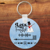 ビデオをスキャンする, "Let's get Frosted" キーホルダー (正面)