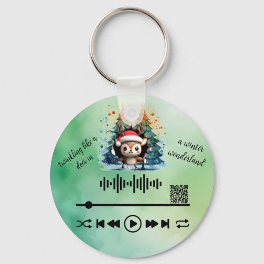 ビデオをスキャンする， "Red Nose" キーホルダー (正面)