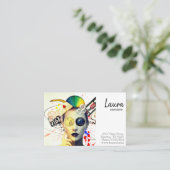 ビデオエディタの名刺 名刺 (スタンド正面)