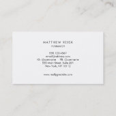 ビデオエディタ、フィルムメーカー、フィルムリールロゴ、 名刺 (裏面)