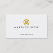 ビデオエディタ、フィルムメーカー、フィルムリールロゴ、 名刺 (正面)