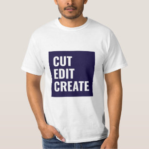 ビデオエディタTシャツの切り取り、編集、作成 Tシャツ