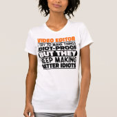 ビデオエディタThingsのおもしろい諺 Tシャツ (正面)