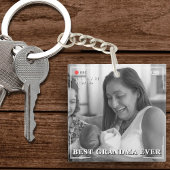 ビデオカメラ写真最高のパパEver キーホルダー