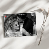 ビデオカメラ結婚写真 招待状