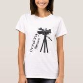 ビデオカメラ Tシャツ (正面)