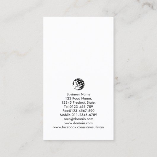 ビデオグラファービジュアルアーツモノグラム 名刺 (裏面)