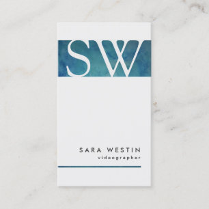 ビデオグラファービジュアルアーツモノグラム 名刺