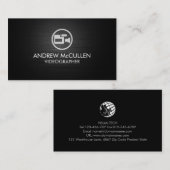 ビデオグラファービジュアルメディアアート 名刺 (正面/裏面)