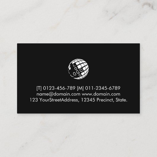 ビデオグラファービデオ制作 名刺 (裏面)