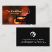 ビデオグラファービデオ制作 名刺 (正面/裏面)