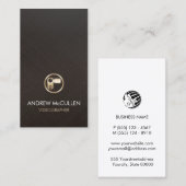 ビデオグラファーフェイク金ゴールドビデオカメラ 名刺 (正面/裏面)