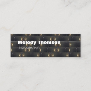 ビデオグラファー名刺 スキニー名刺