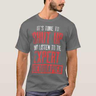 ビデオグラファー聞映画製作者ギフト Tシャツ