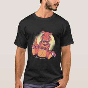 ビデオゲおもしろいームコントローラのゲームコンソールのゲーマーS Tシャツ