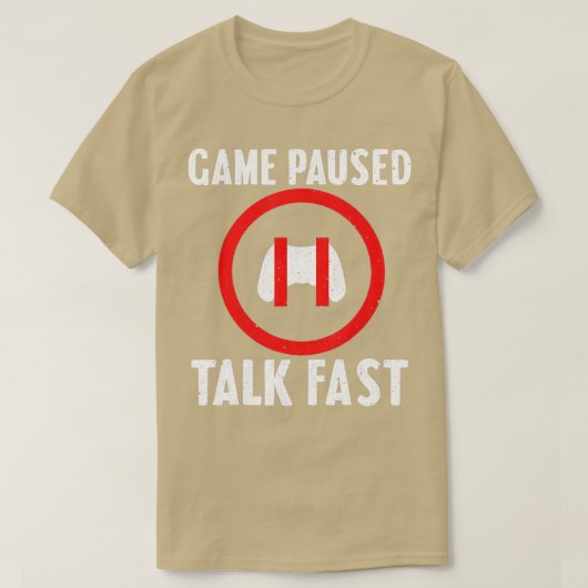 ビデオゲおもしろいー男性へム女子ビデオゲーミングプレーヤー Tシャツ (デザイン正面)