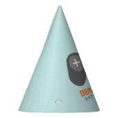 ビデオゲクールーム制御装置子供の誕生日 パーティーハット (左)