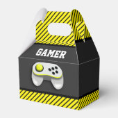 ビデオゲモダンーム誕生日パーティー フェイバーボックス (正面サイド)