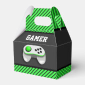 ビデオゲモダンーム誕生日パーティー フェイバーボックス (正面サイド)