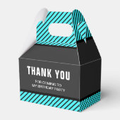 ビデオゲモダンーム誕生日パーティー フェイバーボックス (裏面サイド)