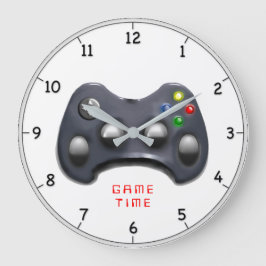 ビデオゲーマーのギフト ラージ壁時計