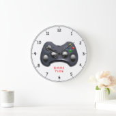 ビデオゲーマーのギフト ラージ壁時計 (ホーム)